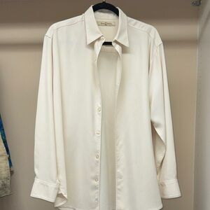 Tommy Bahama Cream Casual Button Down Shirt